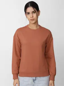 Van Heusen Woman Round Neck Long Sleeves Pullover Sweatshirt