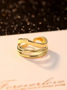 MYKI Gold-Plated Finger Ring