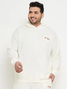 Club York Plus Size Hooded Cotton Pullover