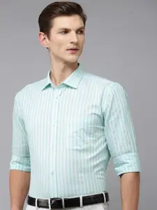 Park Avenue Slim Fit Opaque Striped Pure Cotton Formal Shirt