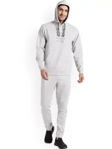 Wildcraft Cotton Printed Hood Tracksuit