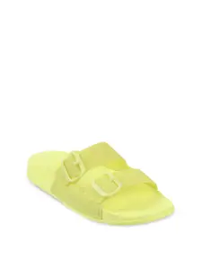 fitflop Open Toe Flats with Buckles