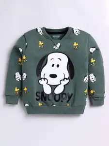 Eteenz Boys Premium Cotton Snoopy Printed Sweatshirt