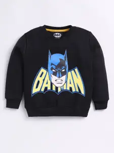 Eteenz Boys Premium Cotton Batman Printed Sweatshirt