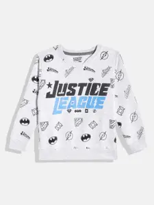 Eteenz Boys Justice League Printed Sweatshirt
