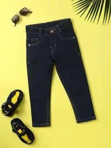 V-Mart Boys Regular Fit Mid-Rise Cotton Stretchable Jeans
