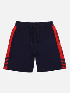 Kids Ville Boys Superman Printed Cotton Shorts