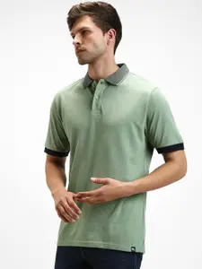 Dennis Lingo Polo Collar Pure Cotton T-shirt