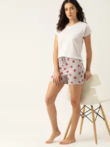 ETC Women Conversational Printed Lounge Shorts