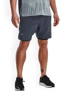 UNDER ARMOUR Men Brand Logo Printed Slim-Fit Shorts