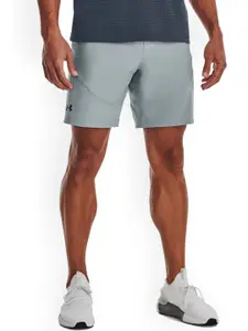 UNDER ARMOUR Men Unstoppable Hybrid Brand Logo Printed Slim-Fit Sports Shorts