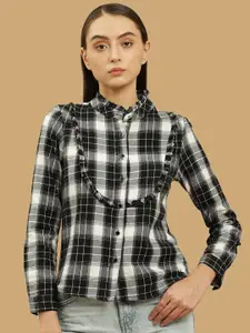 Beatnik Skinny Fit Tartan Checks Casual Shirt