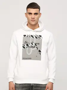 Pepe Jeans Typography Printed Hooded Pullover