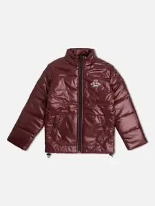 Pepe Jeans Boys Mock Collar Puffer Jacket