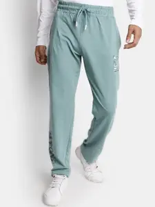 V-Mart Men Cotton Mid-Rise Track Pants