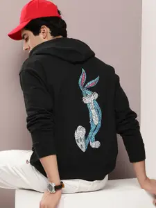 Kook N Keech Men Bugs Bunny Printed Pure Cotton Sweatshirt