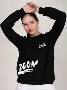 Fashion And Youth Typography Printed Sweatshirt