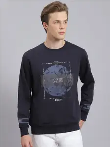 Monte Carlo Graphic Printed Pullover Sweatshirt