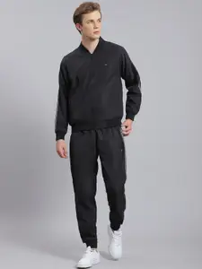 Monte Carlo Mock Collar Long Sleeves Tracksuits