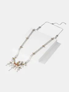 SHAYA Sterling Silver Oxidised Necklace