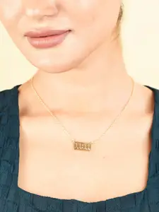 ToniQ Gold Plated Necklace