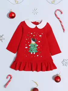 Nauti Nati Girls Conversational Printed Sweatshirt