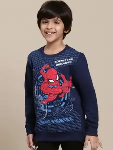 Kids Ville Boys Spider-Man Printed Pullover