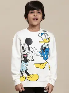 Kids Ville Boys Mickey & Friends Printed Sweatshirts