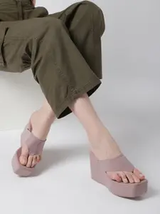Marc Loire Textured Flatform Heels