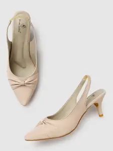 Marc Loire Pointed Toe Kitten Heels