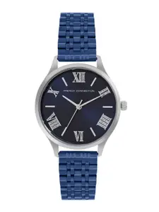French Connection Women Stainless Steel Bracelet Style Straps Analogue Watch FCN00067M