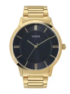 GUESS Men Textured Dial & Straps Analogue Watch U0990G6M