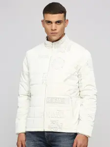 Pepe Jeans Mock Collar Padded Jacket