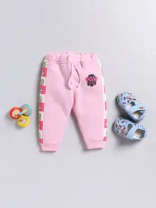 Moms Love Infant Girls Graphic Printed Cotton Jogger