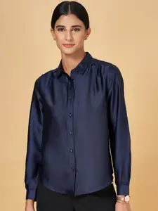 Annabelle by Pantaloons Spread Collar Formal Shirts