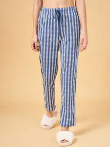 Dreamz by Pantaloons Women Striped Cotton Lounge Pants