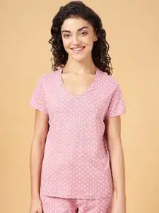 Dreamz by Pantaloons Printed Cotton Lounge T-Shirt