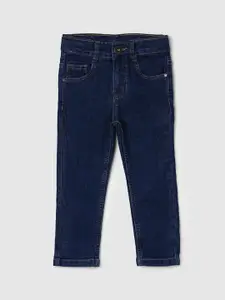 max Boys Clean Look Mid-Rise Cotton Jeans