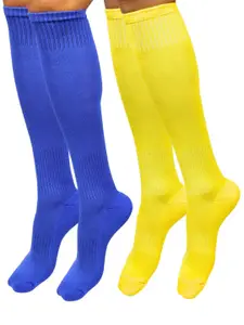 BAESD Men Pack Of 2 Sweat-Absorbent Knee-Length Socks