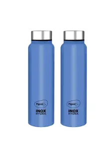 Pigeon Blue 2 Pieces Stainless Steel Water Bottles 900ml Each