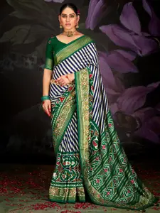 Saree mall Ethnic Motifs Printed Patola Sarees