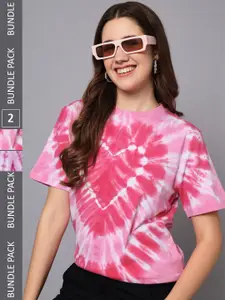The Dry State Pack Of 2 Tie & Dye Cotton T-Shirt
