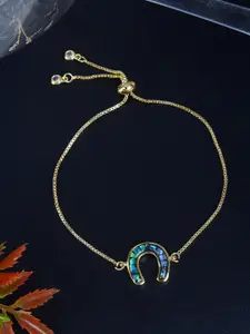 Stylecast X KPOP Women Gold-Plated Charm Bracelet