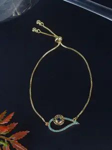 Stylecast X KPOP Gold-Plated Charm Bracelet