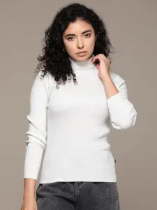 Roadster Women Solid Pullover