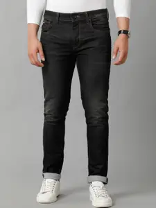Voi Jeans Men Skinny Fit Light Fade Clean Look Mid-Rise Stretchable Jeans
