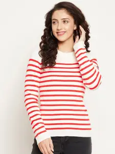 GABBLE & WOLSH Striped Pure Cotton Pullover