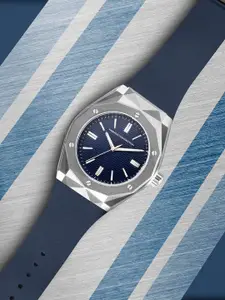 French Connection Men Textured Dial & Straps Analogue Watch FCP47UL-S