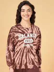 Ajile by Pantaloons Typography Printed Cotton Sweatshirt