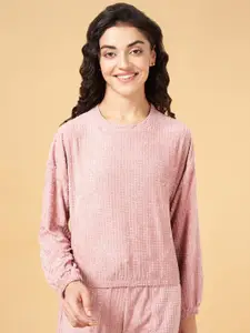 Ajile by Pantaloons Self Designed Long Sleeves Pullover